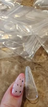False-Nails Mold Forms Extension Stiletto-Tips Square Uv-Gel-Manicure Fake 120/60pcs