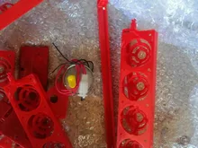 Incubadora de huevos, con bandeja de huevos giratoria, probador de huevos automático para dar la vuelta a los huevos, equipo de enseñanza Experimental de voltaje de 220V / 110V / 12V