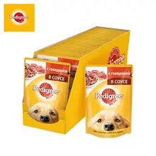 Влажный корм для взрослых собак всех пород Pedigree с говяд