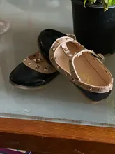 Bekamille-Sandalias de cuero con remaches para niñas, zapatillas de ocio, zapatos de baile de princesa, novedad de 2021