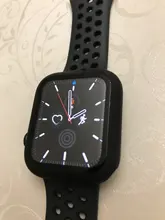 Cristal + funda para Apple Watch, Protector de pantalla, accesorios para apple watch, 44mm, 40mm, 42mm, 38mm, serie iWatch 5 4 3 6 se