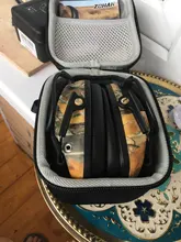 ZOHAN-orejera electrónica táctica para caza, auriculares con reducción de ruido, protección auditiva, NRR, 22db