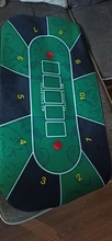 Tablecloth Poker-Accessory Board-Game Rubber Texas-Holdem Casino with Flower-Pattern