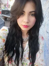 EASIHAIR-Peluca de cabello sintético para mujer, cabellera artificial ondulado con flequillo, largo, color marrón, de alta densidad, para Cosplay, resistente al calor