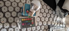 Bulb-Lamp Light-Bulb Remote-Control LED Home-Decor Smart E27 Bluetooth RGB with IR Indoor