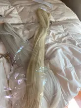 LISI HAIR-extensiones de cabello sintético de fibra de alta temperatura para mujer, extensiones de pelo de línea de pescado de 24 pulgadas, color marrón, Rubio, Ondulado Natural