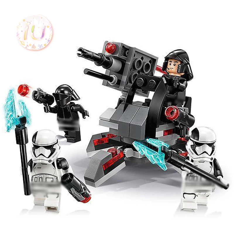 

BELA 10895 Star Series First Order Specialists Battle-Pack Building Blocks Gifts Toys For Children War 132Pcs Compatible 75197