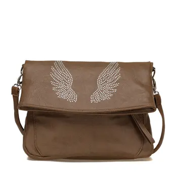 

FLO B15SPLE017 Taupe Women 'S Cross Handbag Miss F