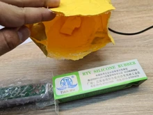 Pegamento de sellado aislante de goma de silicona, resistente a la temperatura, alta fijación, 45g, 704