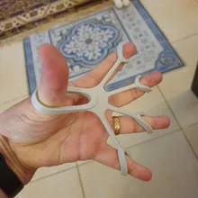 Expansor de mano de silicona para entrenamiento con los dedos, bandas de resistencia para fuerza, ejercicio de muñeca, Fitness, 1 Uds.