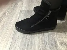 Botas de nieve con cremallera para mujer, zapatos cálidos de felpa para invierno, a la moda, tobilleras de marca, 2020