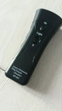 New Ultrasonic Dog Chaser Stop Aggressive Animal Attacks Repeller Flashlight