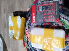 UNI-T-multímetro Digital UNI T, valores eficaces verdaderos UT890C UT890D + rango Manual AC DC, probador de temperatura de capacitancia, retroiluminación