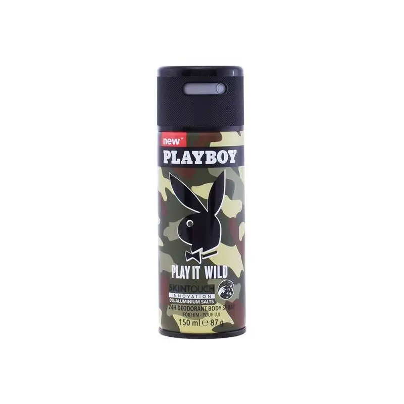 Дезодорант-спрей Play It Wild men Playboy(150 мл