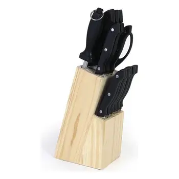 

Set of Kitchen Knives and Stand (15 pcs)