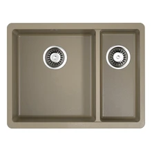 Мойка для кухни Omoikiri Kata 55-2-U-CA Artgranit(карамель)(Искусственный гранит, ударопрочная, встраиваемая