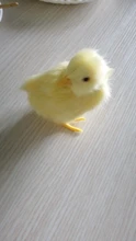 Polluelo de peluche de imitación para niños, Animal de peluche realista de juguete, modelo de pollo cognitivo, pollo de sonido, regalo de Pascua, juguete blando para niños