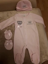Conjunto de ropa para bebé niña, Pijamas para niño, bebé, niña con gorros, guantes, algodón, transpirable, ropa suave, bebé, bebé, Pijamas, Pjiamas