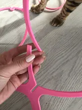 Alileader-soporte para pelucas de plástico para cabeza de maniquí peluca plegable soporte para pelucas