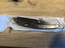 FnLune-afeitadora profesional para hombres y mujeres, herramienta para afeitar el vello púbico, axila, cuchillo de barbero para enviar la hoja plegable El estilista sostiene una navaja y envía una cuchilla para afeitar