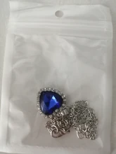 SUMENG-collar con colgante de corazón de Titanic de OCéANO AZUL para hombre y mujer, regalo de joyería, 2021