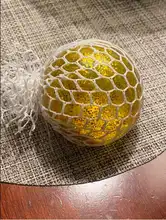 Juguete antiestrés para aliviar el estrés, bola blanda, juguetes para autismo, fruta, gelatina y agua, envío gratis