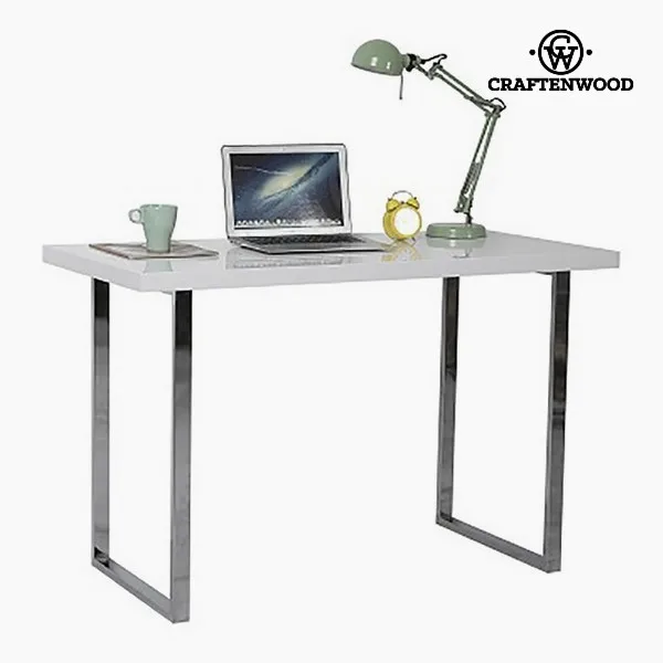 ^Cheap Desk (120 x 60 x 76 cm) Chrome-plated steel White