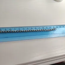 1 pieza de ancho 3mm/4,5mm/5mm/6mm/7mm/7,5mm acera Eslabón cubano collar de cadena para hombres mujeres Punk básico de cadena de acero inoxidable collares