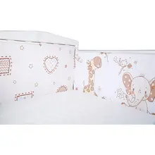 Бортик на кроватку Эдельвейс "Африка", 40х360 см