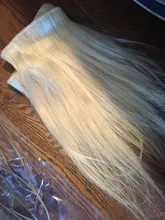 Mechones de cabello humano liso Remy brasileño con cierre, mechones de pelo negro perla rubio miel, 613 mechones, envío gratis