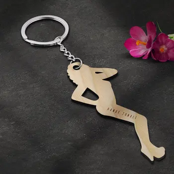 

Personalized Sexy Girl Keychain-A5