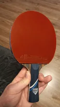 KOKUTAKU-raqueta de ping pong ITTF profesional, 4/5/6 estrellas, raqueta de tenis de mesa de carbono, conjunto de remo de murciélago, granos en Goma con bolsa