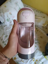 Botella de agua portátil para mascotas, tazón para beber de 300ml para perros pequeños, medianos y grandes, dispensador de agua de alimentación para gatos y perros, botellas de exterior