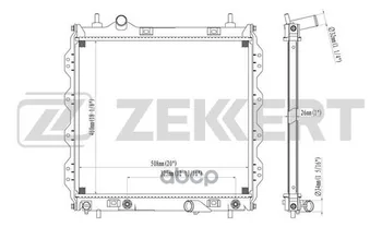 

Radiator OHL. DV. Chrysler PT Cruiser supplier art. mk-1143