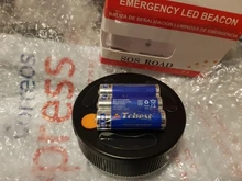 NK SOS Road- Baliza luz de Emergencia | Luz de Emergencia Autónoma | Luz LED | Señal V16 de Preseñalización de Peligro