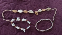Docona-tobillera con cuentas de concha hecha a mano para mujer, piedras rotas multicapa, joyería de cadenas para pie de playa y Océano, verano, 9426
