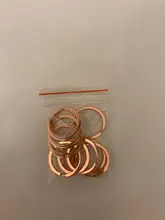 Mibrow-10 unidades/lote de llavero de 25mm, 28mm y 30mm, anillo dividido (nunca se decolora), llavero Diy, fabricación de joyas, anillos para llaves