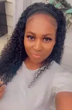 Peluca de cabello sintético para mujer, diadema con ondas al agua, sin pegamento, diseño de Velcro, fibra resistente al calor, Cosplay diario, Lolita, rizada