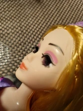 Muñecas de princesa Rapunzel para niños, conjunto para niñas, cuerpo móvil, belleza, largo y grueso pelo rubio, 30CM