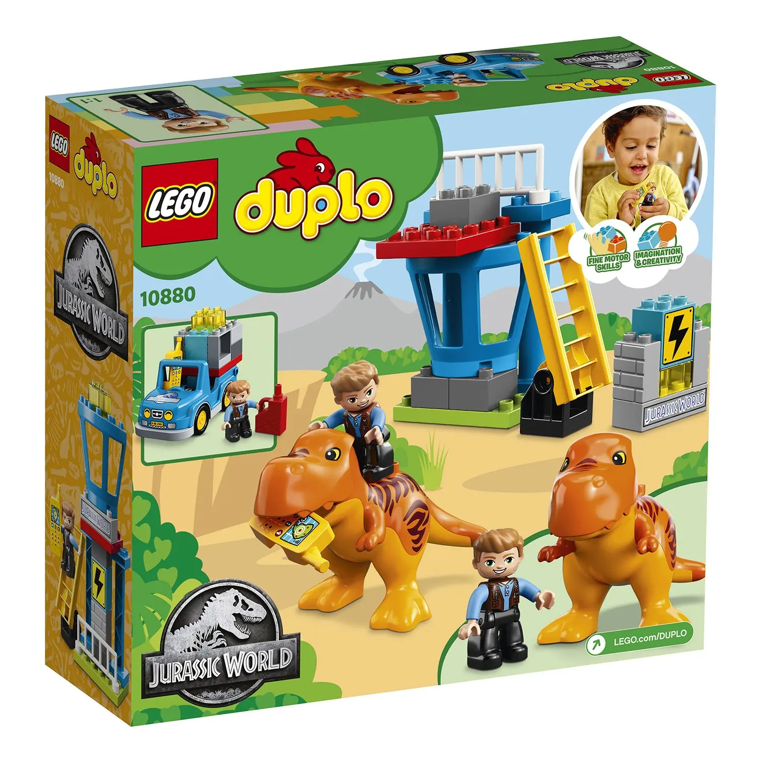 Конструктор LEGO DUPLO Jurassic World Башня Ти-Рекса 10880