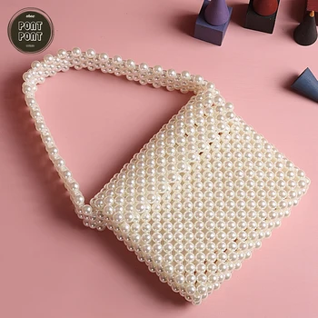

Elegant Lady Handbag Small Pearl Bag Shoulder Crossbody Bag For Women Designer Female Party Mini Handbag sac a main femme bolsas