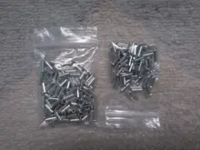 Terminal Copper Non-Insulated-Wire-Connector-Ferrules Electrical-Cable AWG 22-10 Bare