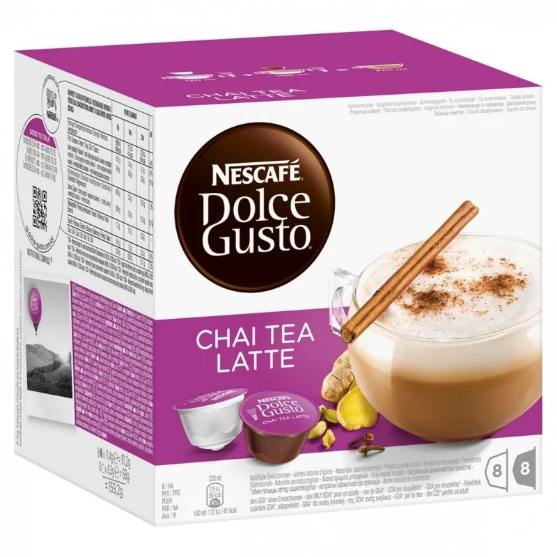Chai Tea Latte, Dolce Gusto 8 8 units