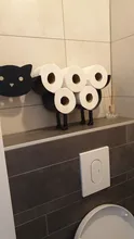 Portarrollos de papel higiénico para baño, accesorios de cocina, estante de almacenamiento de pañuelos, rollo de hierro fundido, soporte de baño