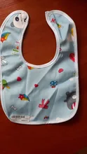 2 uds impermeable Baberos bebé dibujos animados babero de algodón recién nacidos Baberos eructan paño bebé pañuelo baberos Bandana para niños niñas bebé