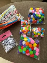 Palos de felpa coloridos para niños, materiales de lana con pompones, manualidades Montessori, tubo para contar matemáticas, palo educativo, rompecabezas, juguete ZXH