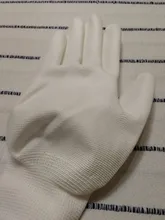 Guantes de trabajo antiestáticos de algodón para hombre o mujer, 12 pares, de nailon sintético, ESD, electrónicos, de seguridad, Industriales