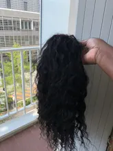 Brasileño rizado peluca con malla Frontal de la onda profunda peluca Frontal de la onda profunda cierre peluca rizado para las mujeres de encaje pelucas de cabello humano