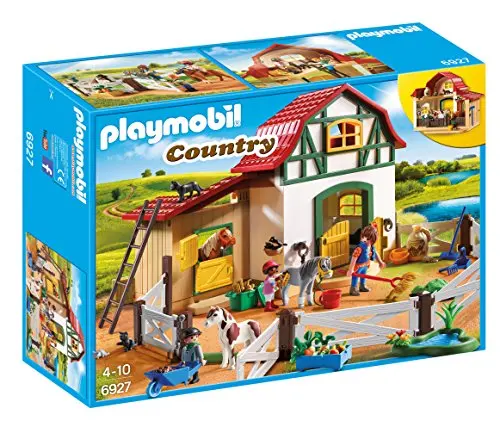 Playmobil Country Farm With Many Animals And Haystack, 4 Years Old (6927) - Model Building Sets - AliExpress