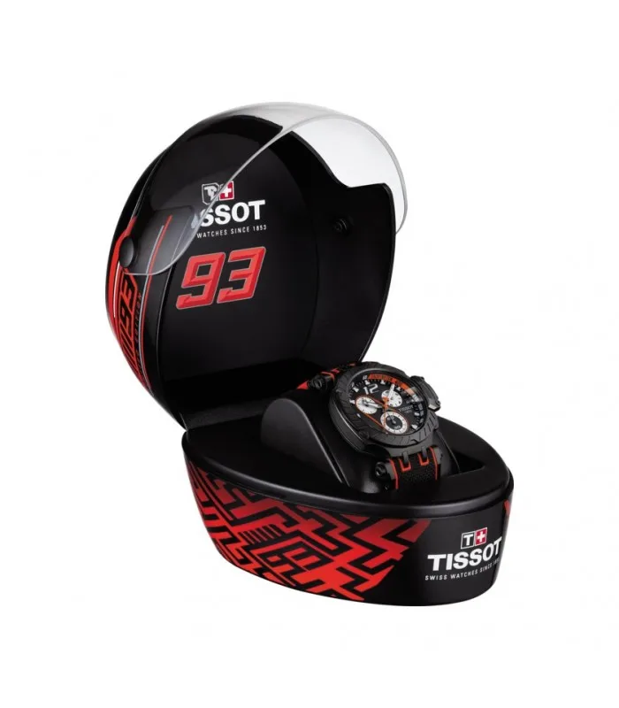 Tissot часы хронограф T-Racing Марк Маркес Ограниченная серия T115.417.37.057.01